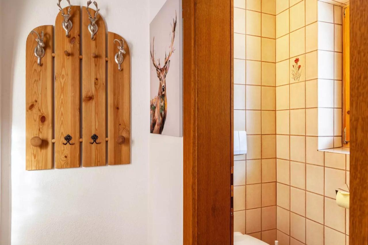 Ferienwohnung Platzhirsch Panorama View Balkon, Gartensauna, Garten, Grillplatz シュトゥンム エクステリア 写真