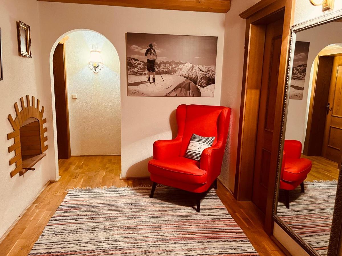 Ferienwohnung Platzhirsch Panorama View Balkon, Gartensauna, Garten, Grillplatz シュトゥンム エクステリア 写真